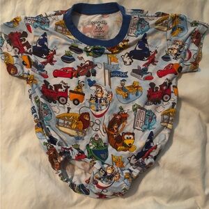 Bundle of Joy 6/12 month bamboo bubble, washed and worn once